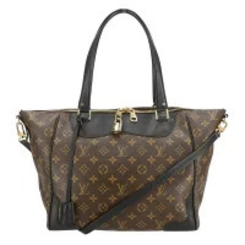 LOUIS VUITTON Estrella Monogram Macassar Brown Noir Black AB